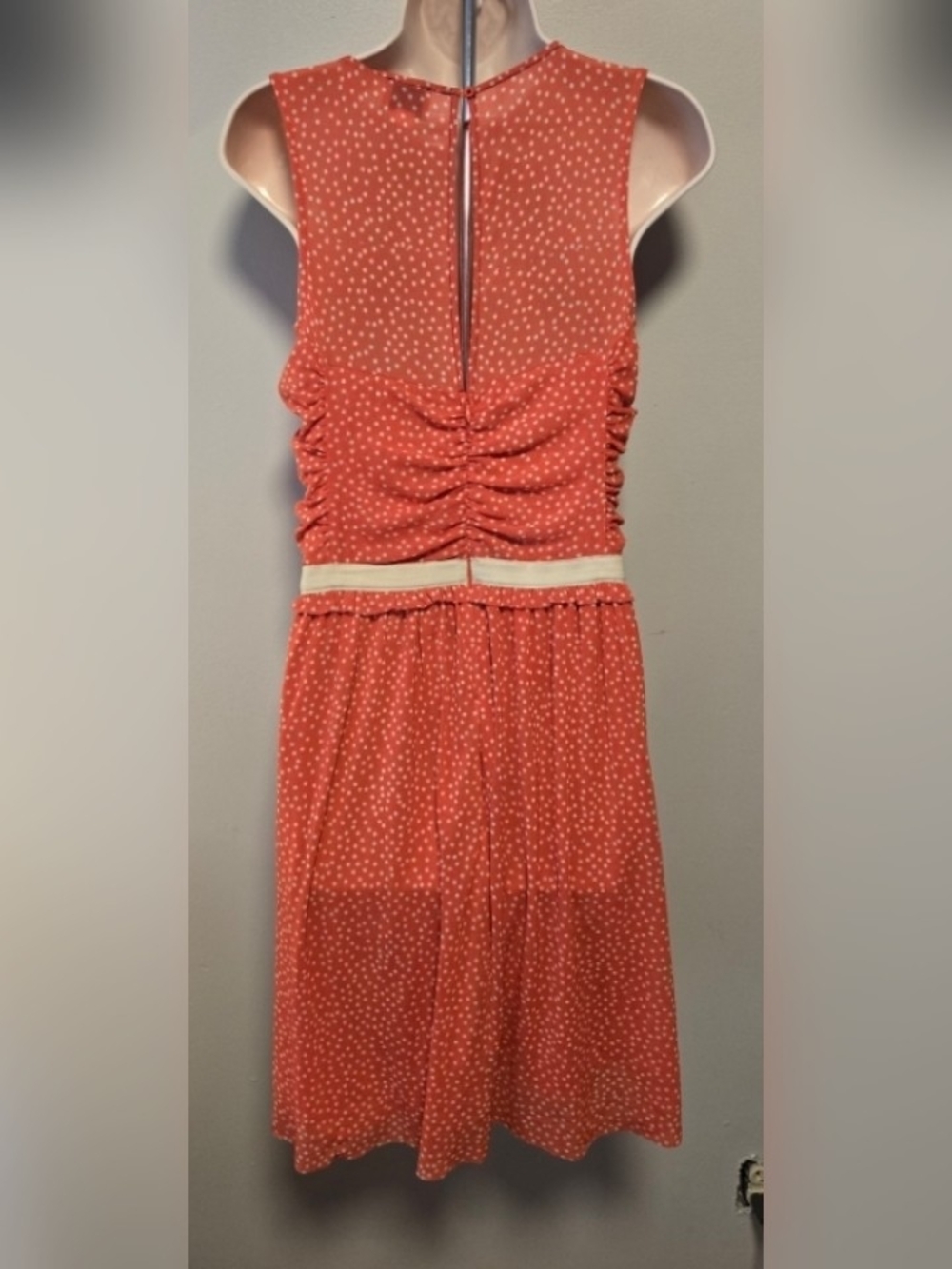 Anthropologie Postmark Polka Dot Dress Medium - Picture 4 of 5